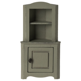 Maileg - Corner cabinet, Mouse - Light green