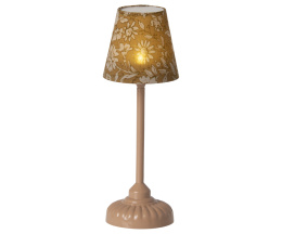 Maileg Lampa podłogowa - Vintage floor lamp, Mouse - Dark powder