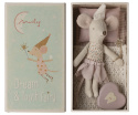 Maileg Myszka - Tooth fairy mouse, Little sister in matchbox