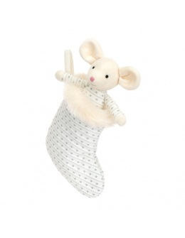 Jellycat London Myszka w Lśniącej Skarpecie 20 cm