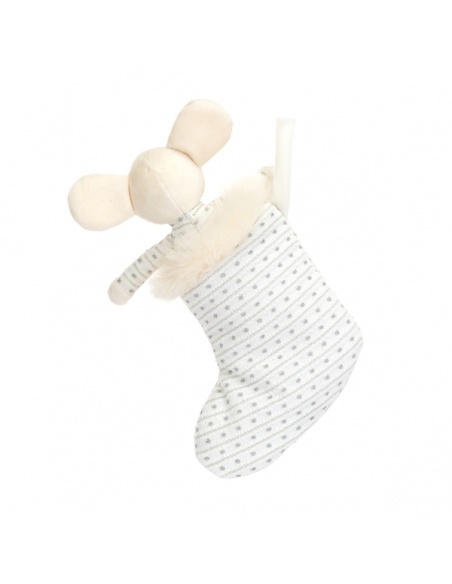 Jellycat London Myszka w Lśniącej Skarpecie 20 cm