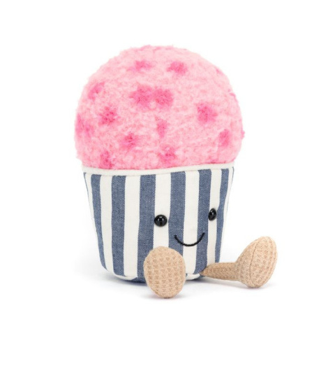 Jellycat London Wesołe Lody Truskawkowe 15 cm