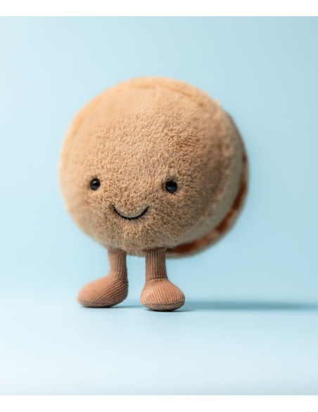 Jellycat London Wesoły Makaronik Czekoladowy Mona 12 cm