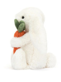 Jellycat Wesoły Króliczek z Marchewką 18 cm