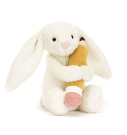 Jellycat Wesoły Króliczek z Ołówkiem 18 cm