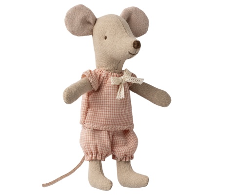 Maileg Myszka mała siostra w pudełku zapałek