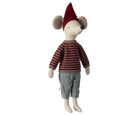 Maileg Świąteczna Myszka Maxi , Chłopiec