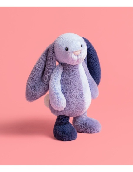 Jellycat London Króliczek Puddlesea Niebieski 31 cm