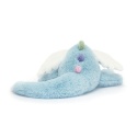 Jellycat London Smok Błękitny 50cm