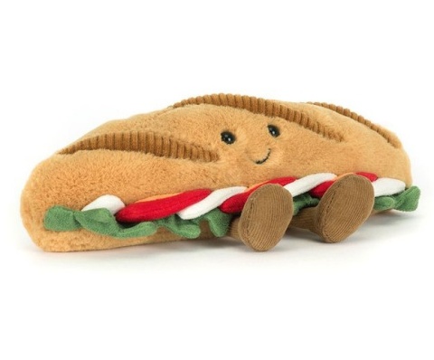 Jellycat London Wesoła Bagietka Caprese 12 cm