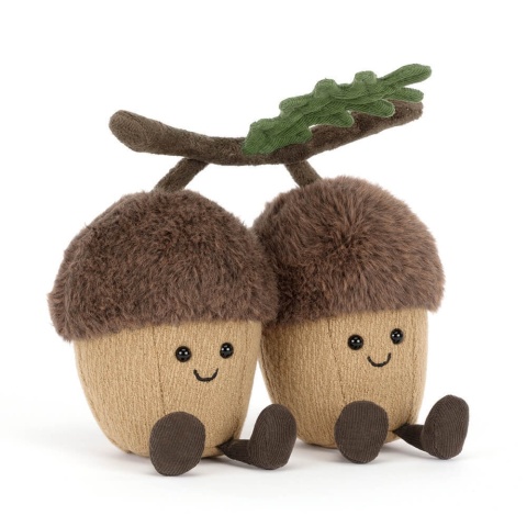 Jellycat London Zabawne Żołędzie Ort & Tum 18 cm