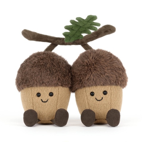 Jellycat London Zabawne Żołędzie Ort & Tum 18 cm