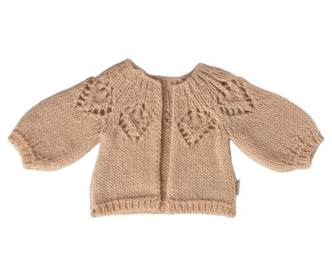 Maileg Dzianinowy kardigan jasnoróżowy , Size 3