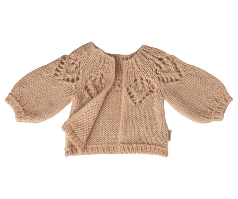 Maileg Dzianinowy kardigan jasnoróżowy , Size 3