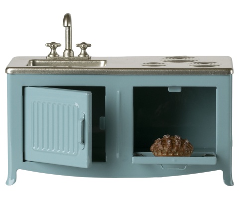 Maileg Kuchnia niebieska , rozmiar Mysz