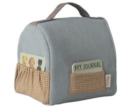 Maileg Torba dla szczeniaka niebieska